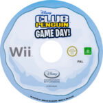 Club Penguin Game Day (2010) PAL Wii Label