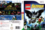 LEGO Batman: The Videogame (2008) Pal Wii DVD Cover & Label