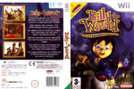 Billy the Wizard: Rocket Broomstick Racing (2007) Pal Wii DVD Cover & label