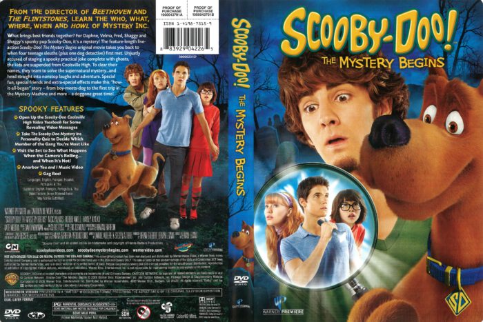 Scooby-Doo!: The Mystery Begins dvd cover (2009) R1