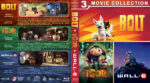 Bolt / Igor / Wall•e Triple Feature (2008) R1 Custom Blu-Ray Cover