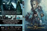 Pirates Caribbean-Dead Men Tell Tales (2017) R1 CUSTOM DVD Cover & Label