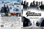 The Fate Of The Furious (2017) R1 CUSTOM DVD Cover & Label