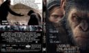 War For The Planet Of The Apes (2017) R1 CUSTOM DVD Cover & Label