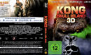 Kong Skull Island 3D (2017) R2 German Custom Blu-Ray Covers & Label