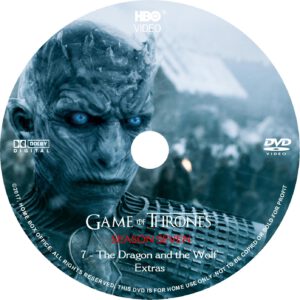 Game Of Thrones: Season 7, Volume 2 (2017) R0 Custom Cover 