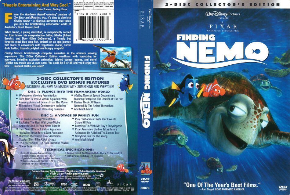 شاعر غنائي رخيص التناظرية Finding Nemo 03 Dvd Ashalagoon Com