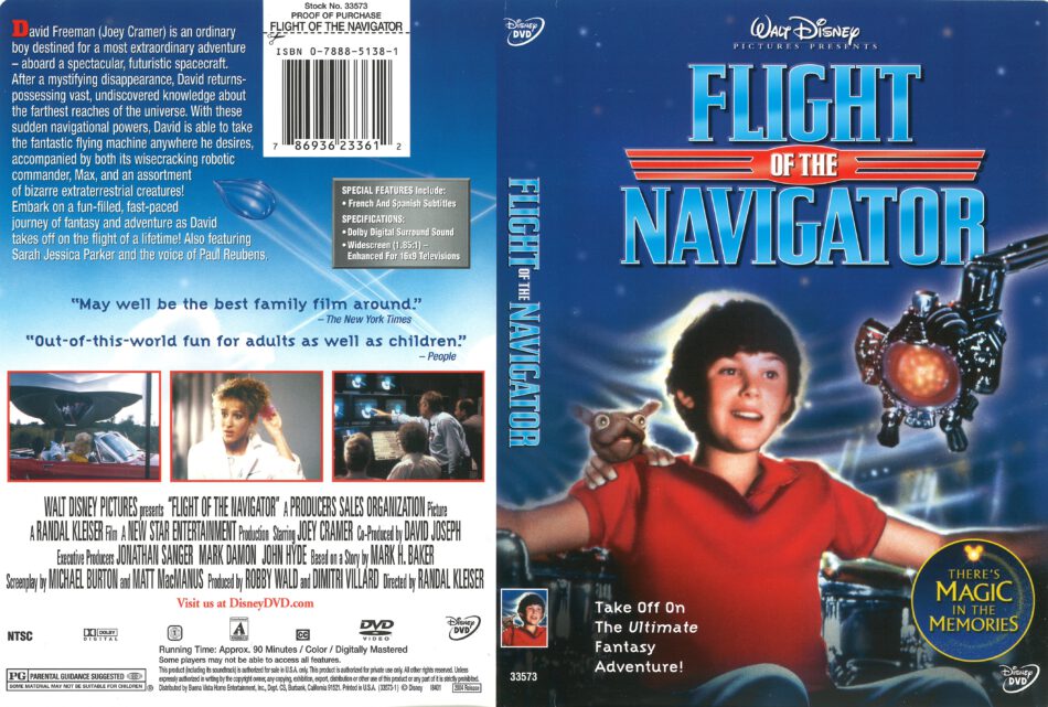 flight of the navigator bluray