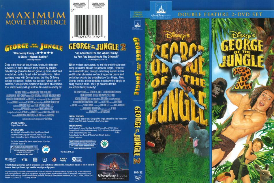 George Of The Jungle 1997 Dvd