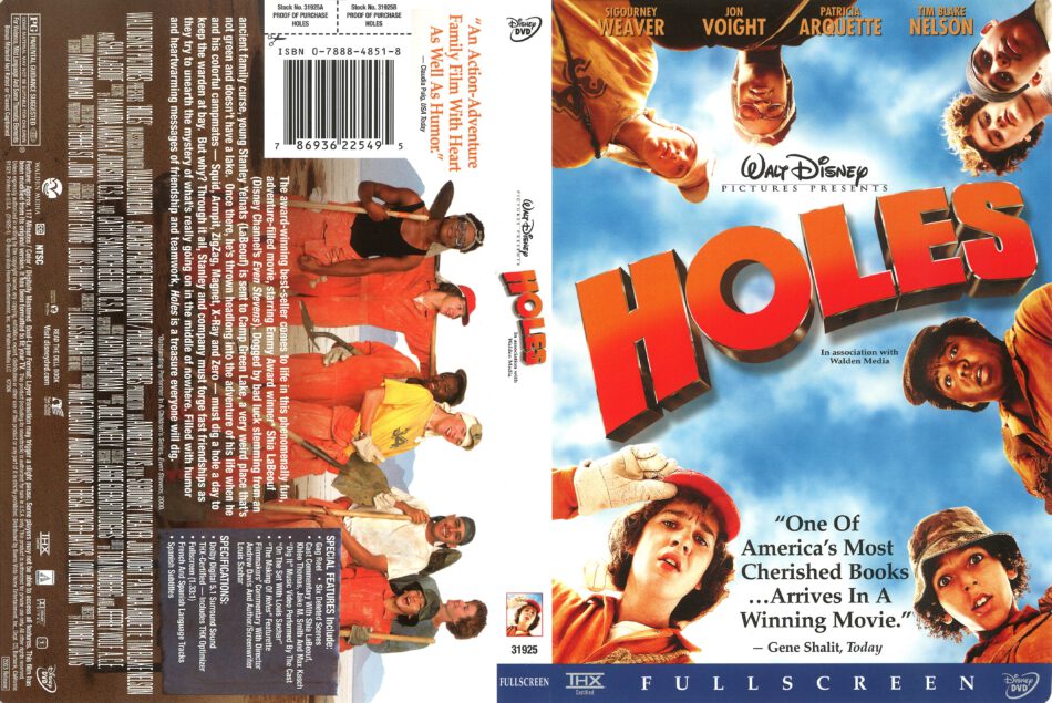 Holes (DVD, 2003, Widescreen)