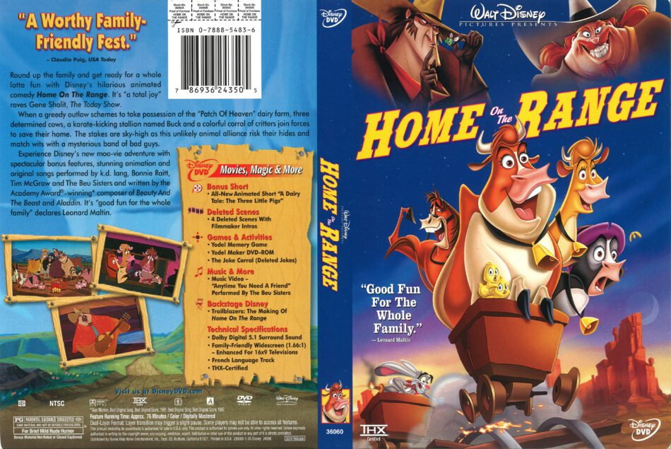 Home On The Range Dvd Cover