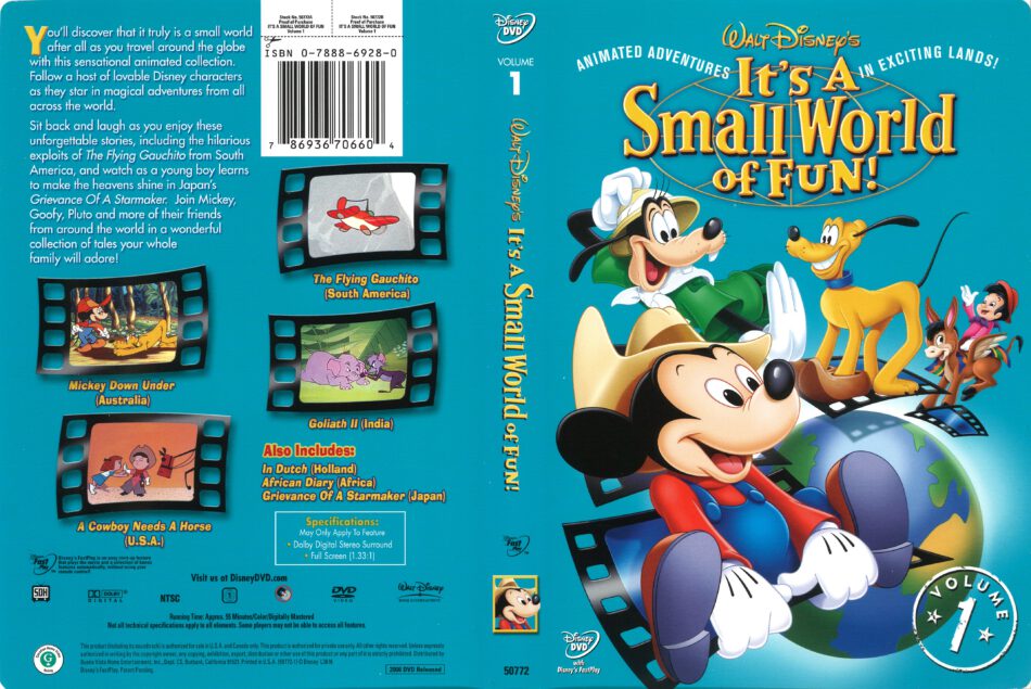 It S A Small World Of Fun Volume 1 2006 R1 Dvd Cover Dvdcover Com