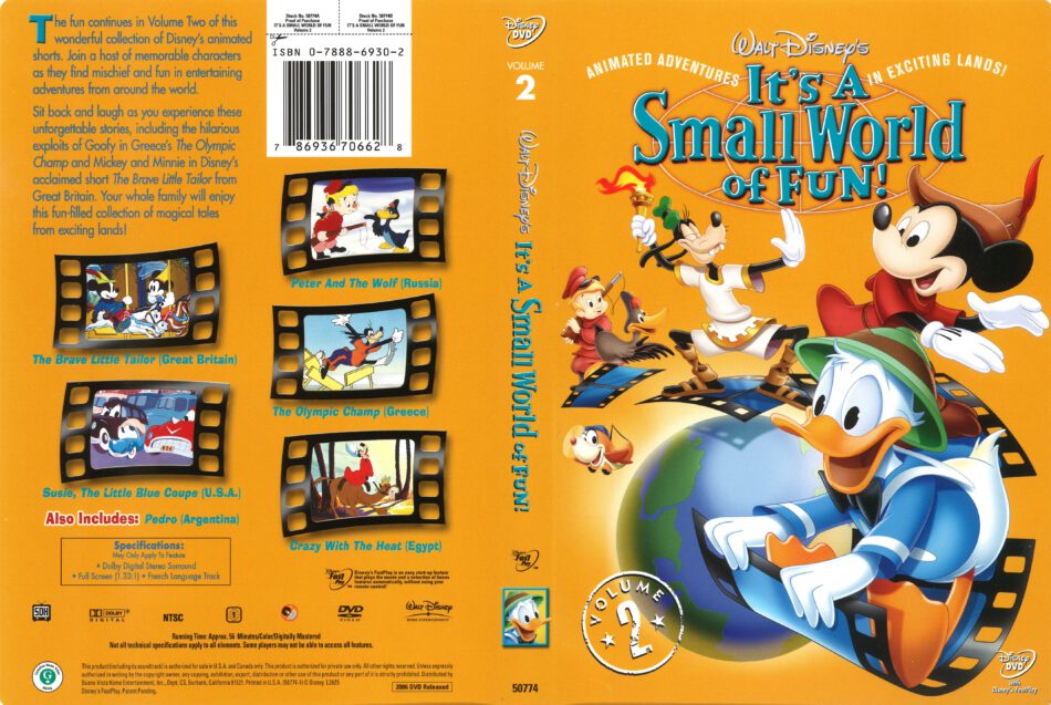 It S A Small World Of Fun Volume 2 2006 R1 Dvd Cover Dvdcover Com