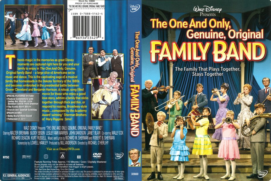 The One And Only Genuine Original Family Band 04 R1 Dvd Cover Dvdcover Com