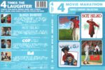 4 Movie Marathon: Dudley Do-Right/Sgt. Bilko/Cop and a Half/Ed (2011) R1 DVD Cover