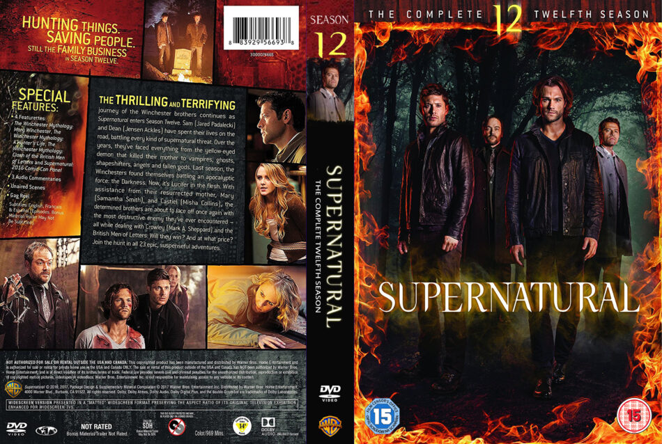 supernatural dvd covers