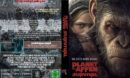 Planet der Affen Survival (2017) R2 GERMAN Custom DVD Cover