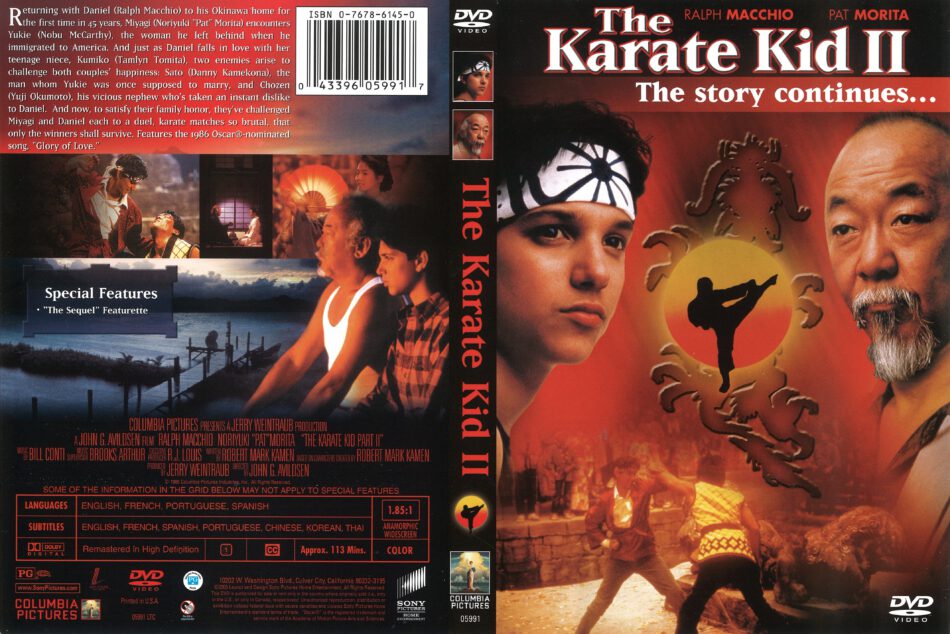 The Karate Kid Part II (2005) R1 DVD Cover - DVDcover.Com