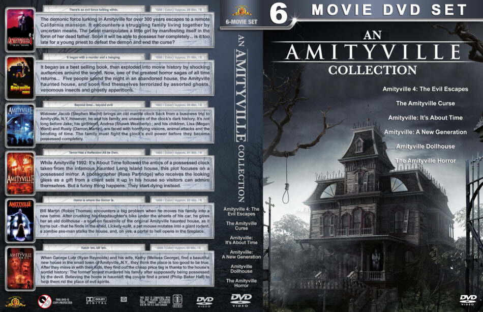 An Amityville Collection (1985-2005) R1 DVD Covers - DVDcover.Com