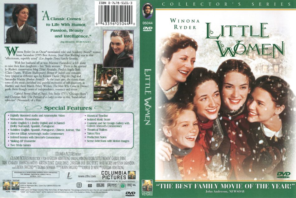 Little Women (1994) R1 DVD Cover - DVDcover.Com