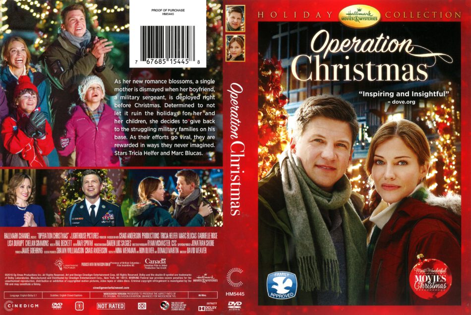 Operation Christmas (2016) R1 DVD Cover - DVDcover.Com