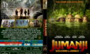 Jumanji: Welcome To The Jungle (2017) R1 CUSTOM DVD Cover & Label