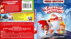Captain Underpants: The First Epic Movie (2017) R1 Blu-Ray Cover ...