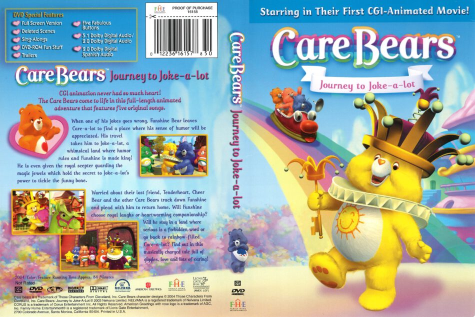 Care Bears Dvd Cover