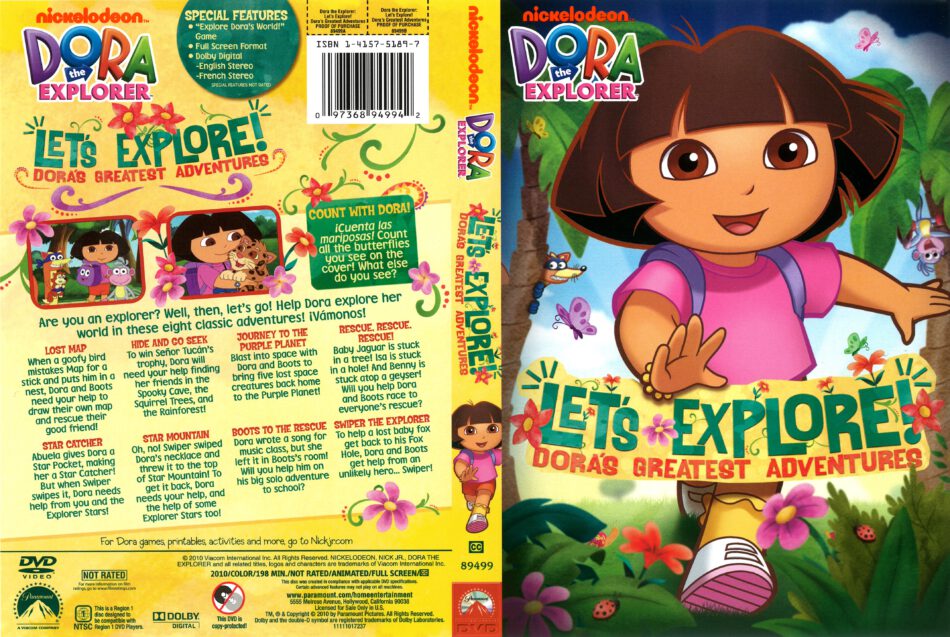 Dora The Explorer Lets Explore Doras Greatest Adventu - vrogue.co