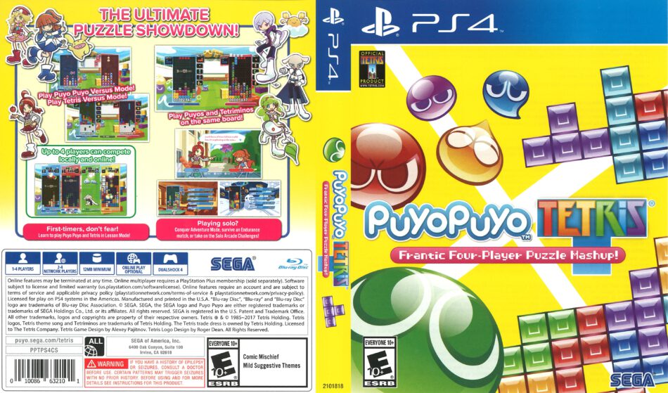 puyo puyo tetris ps4