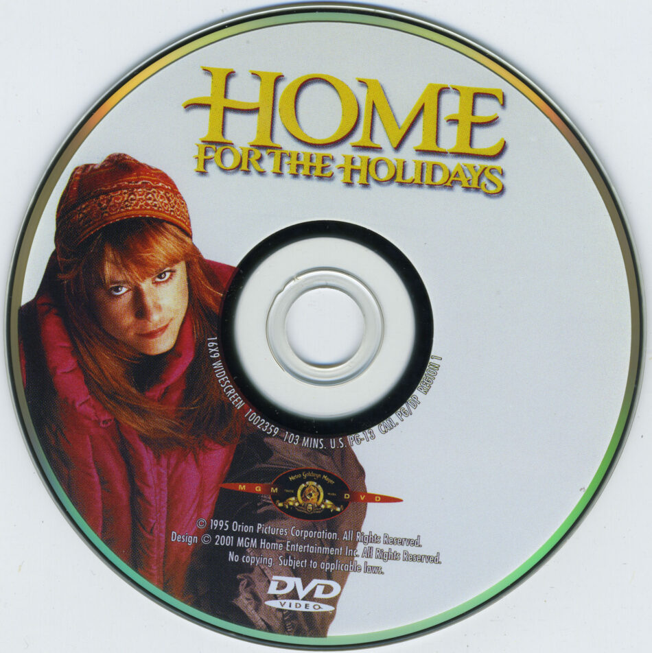 Home For The Holidays (1995) R1 DVD Cover - DVDcover.Com