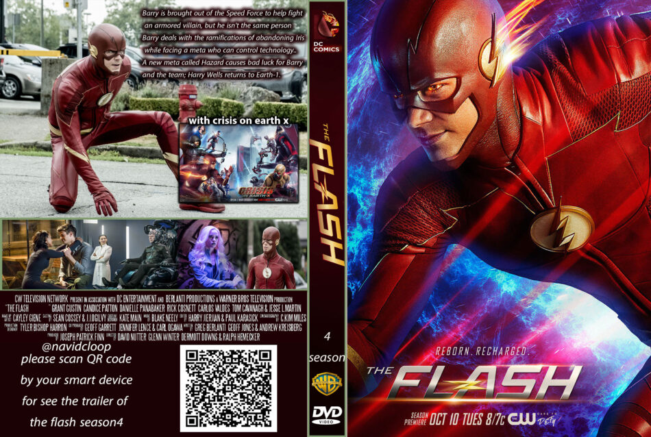 The Flash Season 8 DVD Cover