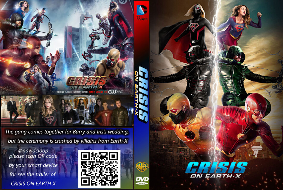 Dc Series Crisis On Earth X 17 R0 Custom Dvd Covers Dvdcover Com