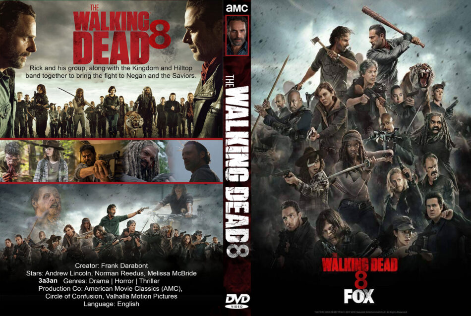 Walking Dead Season 8 17 R0 Custom Dvd Cover Dvdcover Com