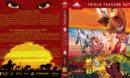 The Lion King Triple Feature (1994-2004) R1 Custom Blu-Ray Cover