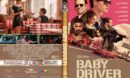 Baby Driver (2017) R1 CUSTOM DVD Cover & Label