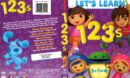 Nickelodeon Let's Learn 123s (2013) R1 DVD Cover