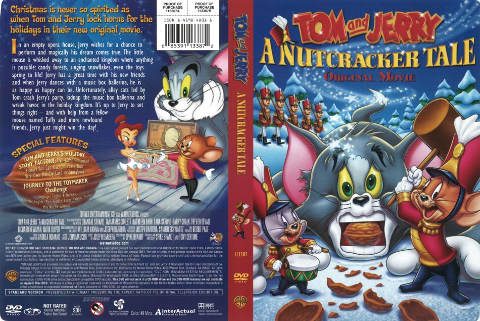 Tom And Jerry Nutcracker Tale DVD