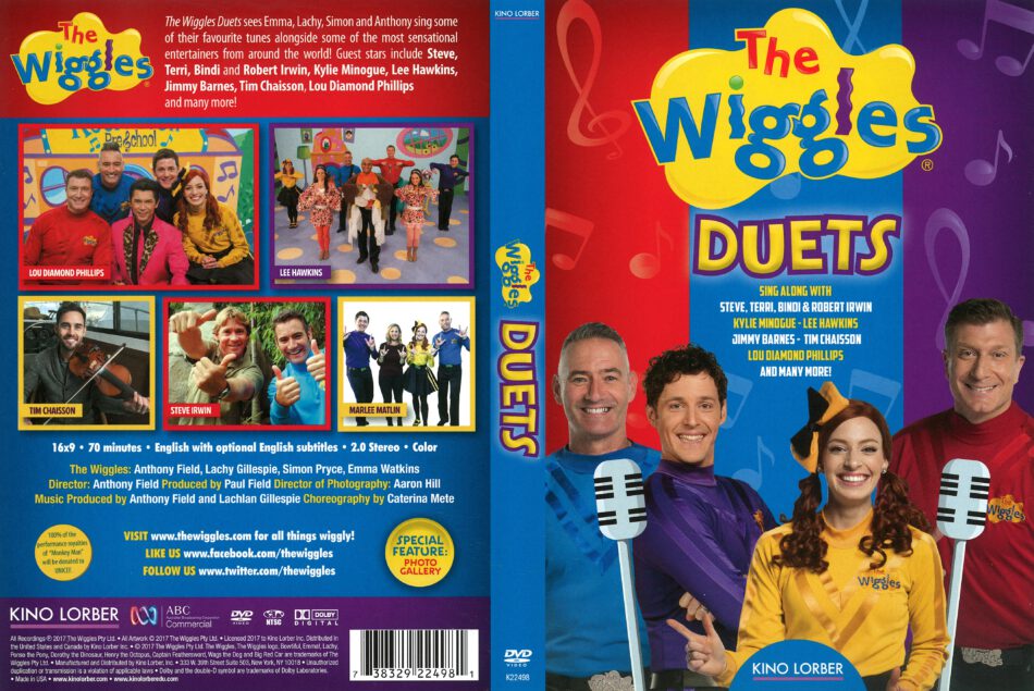 The Wiggles Duets 17 R1 Dvd Cover Dvdcover Com