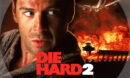 Die Hard 2 (1990) R1 Custom DVD label