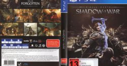Middle Earth Shadow Of War 17 Pal Ps4 Cover Dvdcover Com