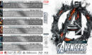 Avengers Assembled - Phase One (2008-2012) R1 Custom Blu-Ray Covers