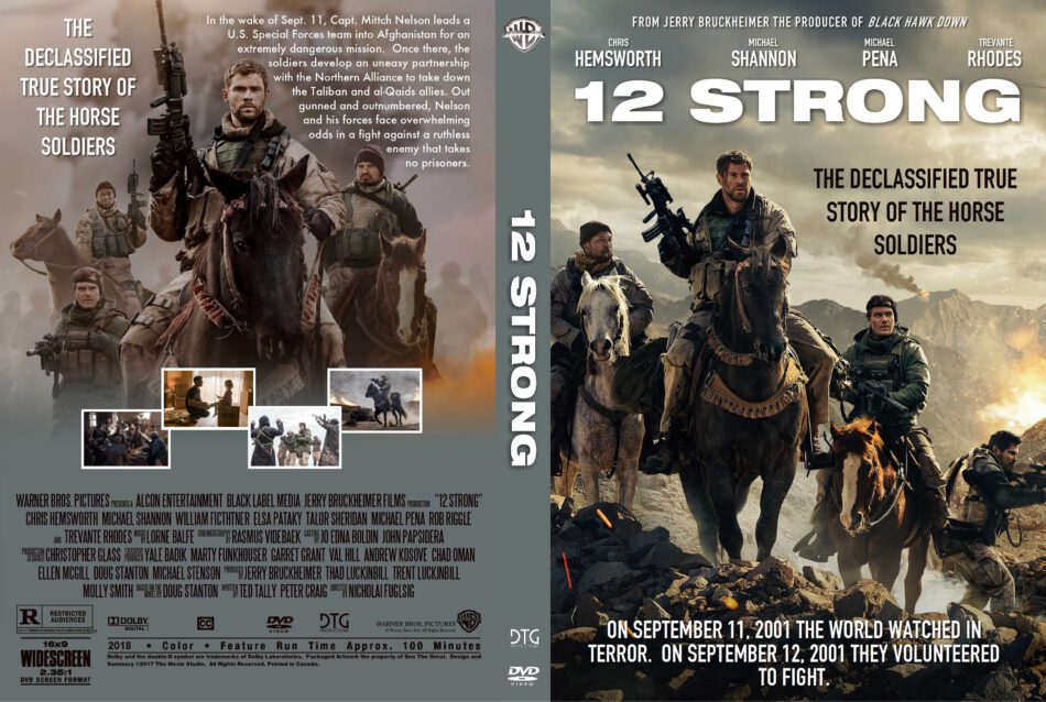 12 Strong 18 R0 Custom Dvd Cover Dvdcover Com