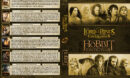 The Lord of the Rings Trilogy / The Hobbit Trilogy (2001-2014) R1 Custom DVD Cover
