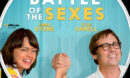 Battle of the Sexes (2017) R0 Custom DVD Label