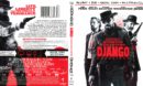 Django Unchained (2013) R1 Blu-Ray Cover