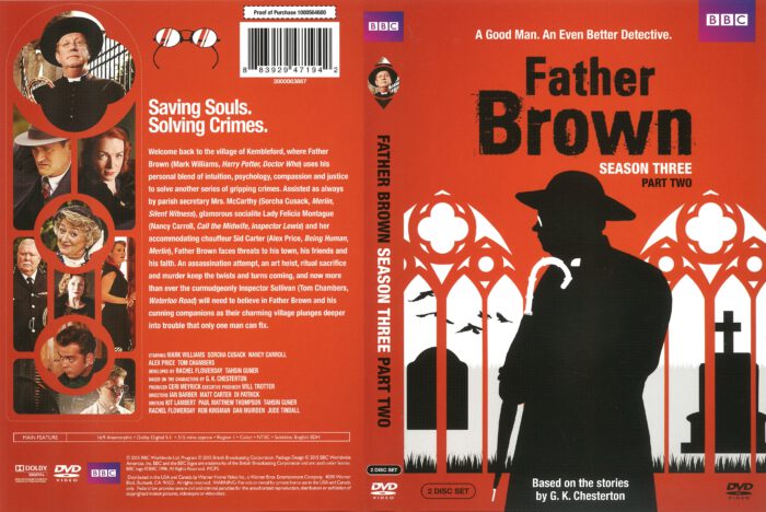 Father Brown Season 3 Part 2 (2015) R1 DVD Cover - DVDcover.Com