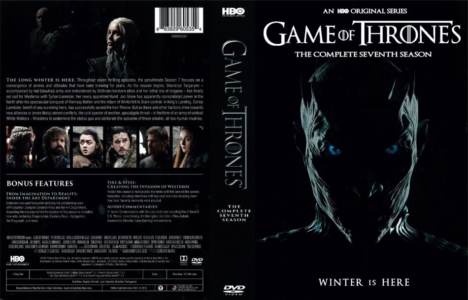 game of thrones season 3 dvd cover art