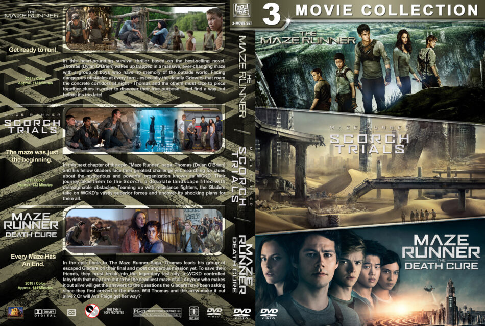 Maze Runner 1-3 Boxset [DVD]