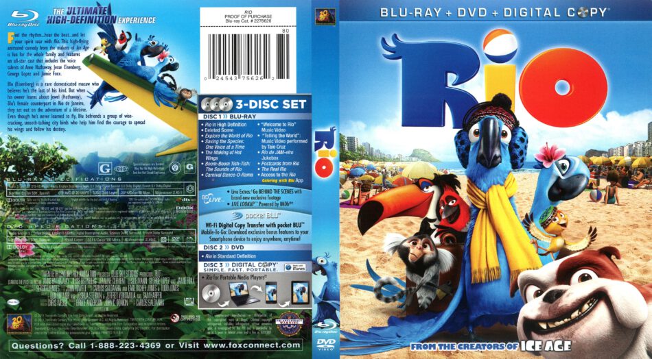 Rio 11 R1 Blu Ray Cover Dvdcover Com